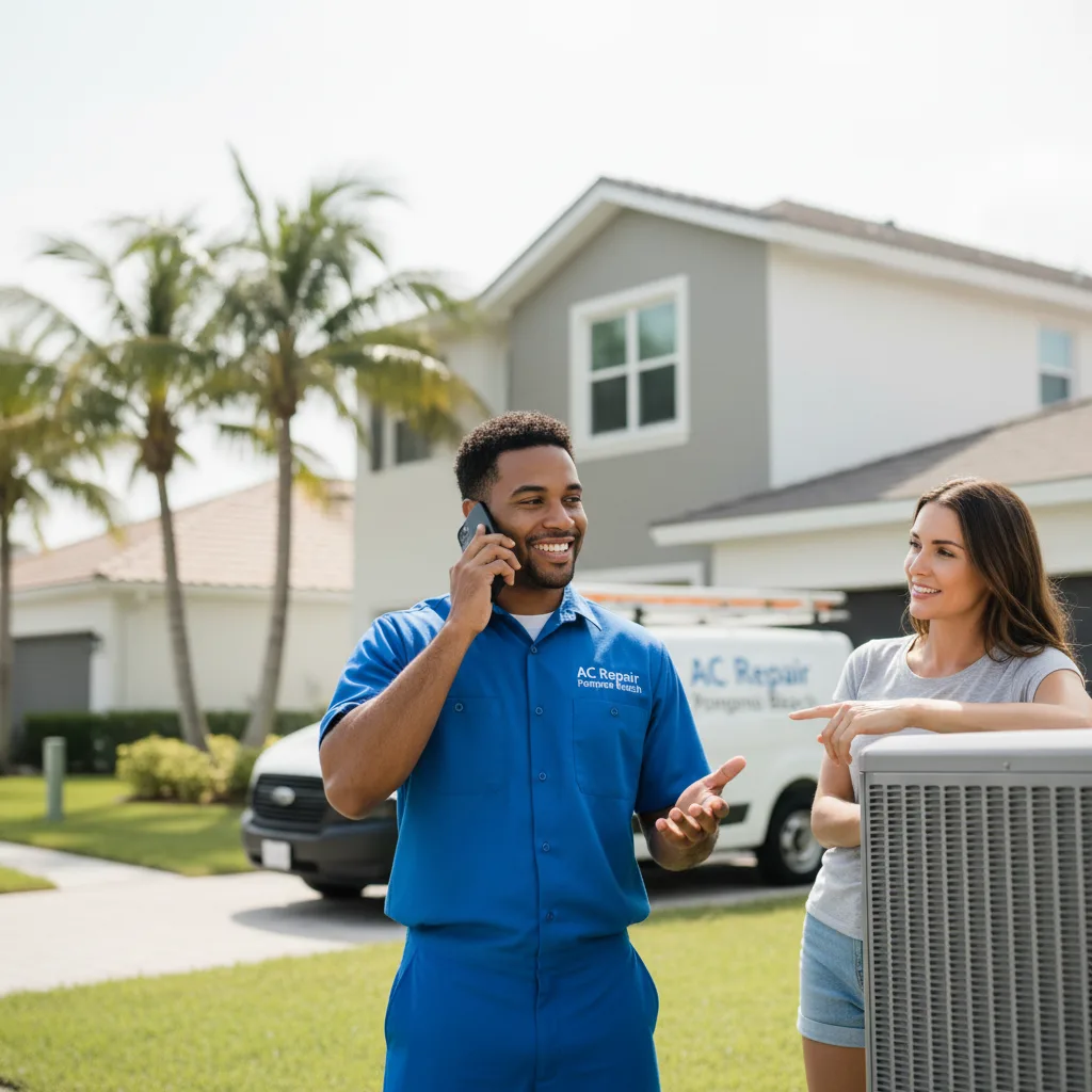 AC Repair Pompano Beach customer support in Bellmore